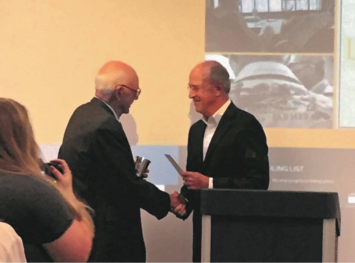 CW-2019 Author Wendell Berry receives the inaugural Carl West Award in 2019.