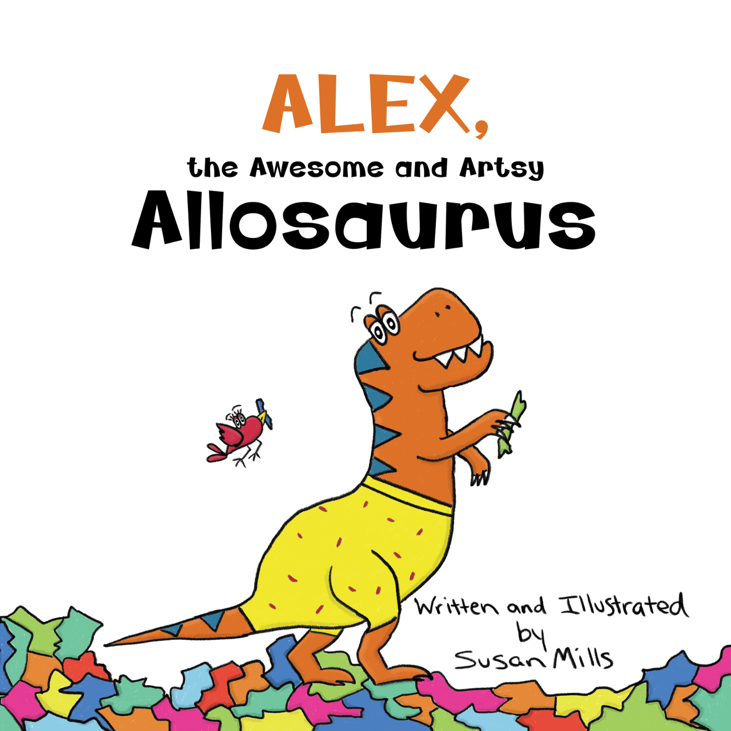 Susan Mills to Participate in the Kentucky Book Festival with “Alex, the Awesome and Artsy Allosaurus”