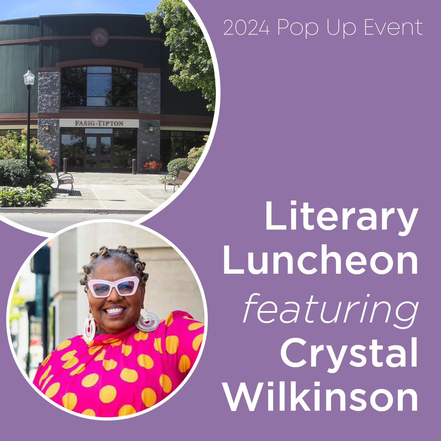 Literary Luncheon featuring Crystal Wilkinson