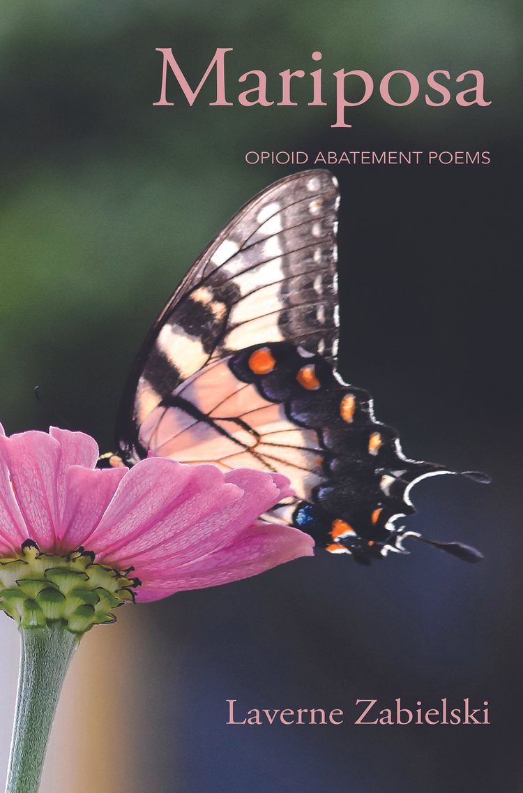 Mariposa, Opioid Abatement Poems Cover.indd